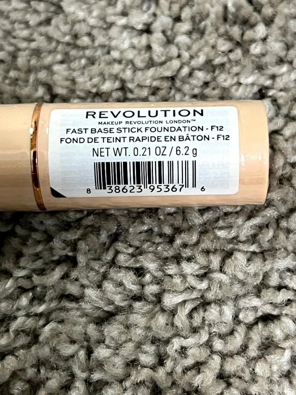 Makeup Revolution Fast Base Foundation Stick - F12 3 Pack